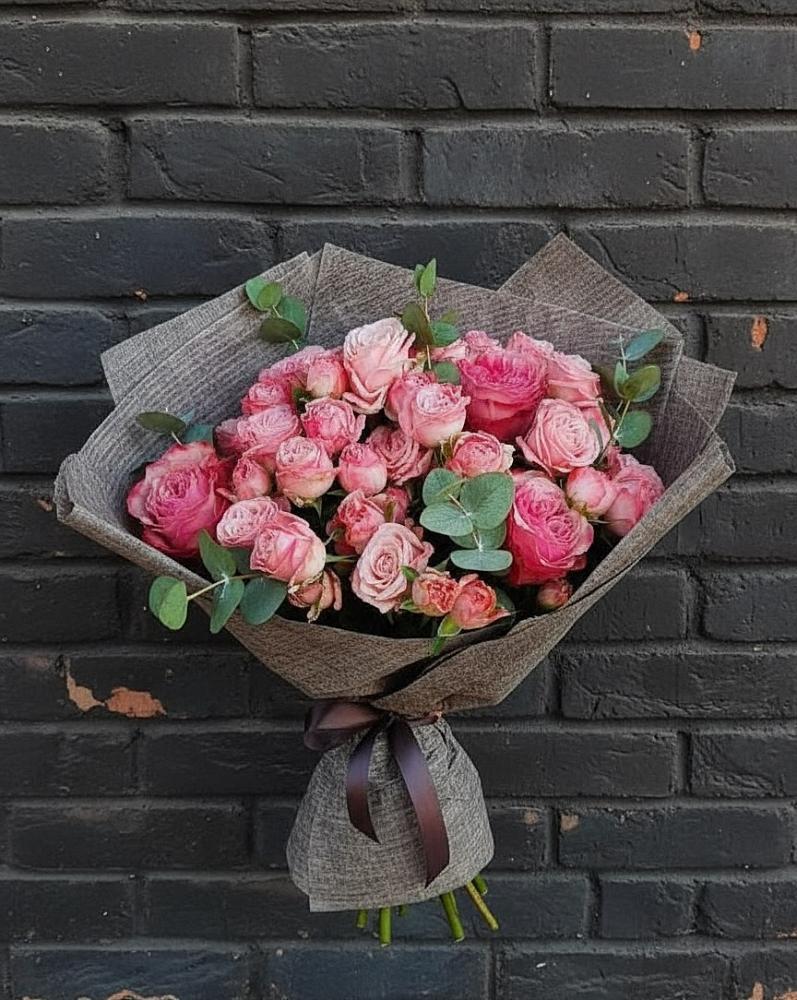 Букет цветов из: Розы в Костромской