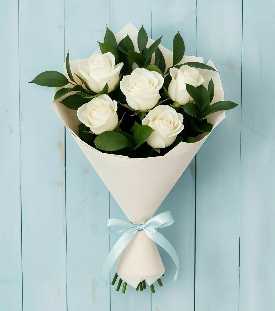 Букет цветов из: Розы в Костромской