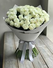 Букет 35 Белых роз в Костромской
