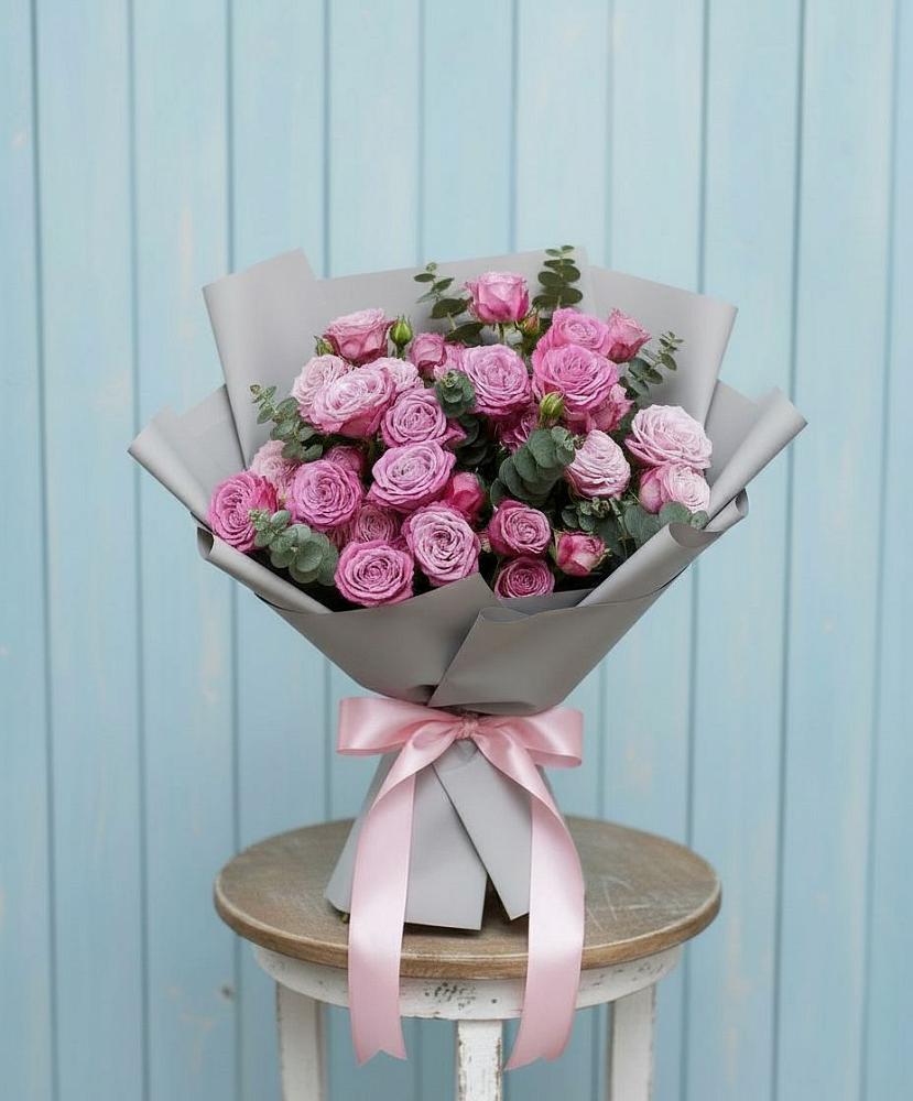 Букет цветов из: Розы в Костромской