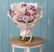 Букет цветов из:  Розы в Костромской