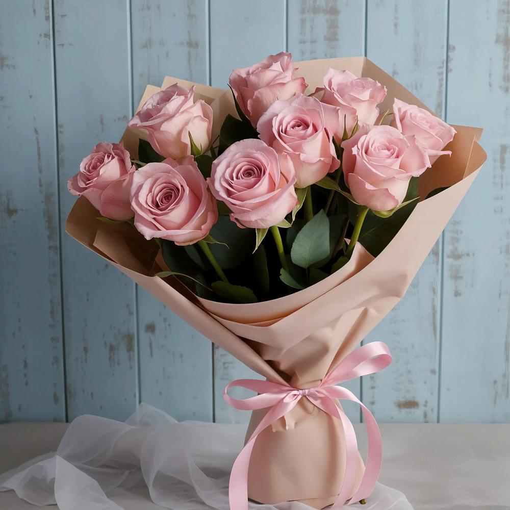 Букет цветов из: Розы в Костромской