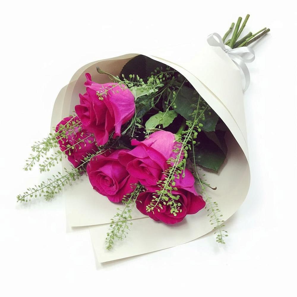 Букет цветов из: Розы в Костромской