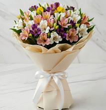 Букет цветов из:  Альстромерии в Костромской
