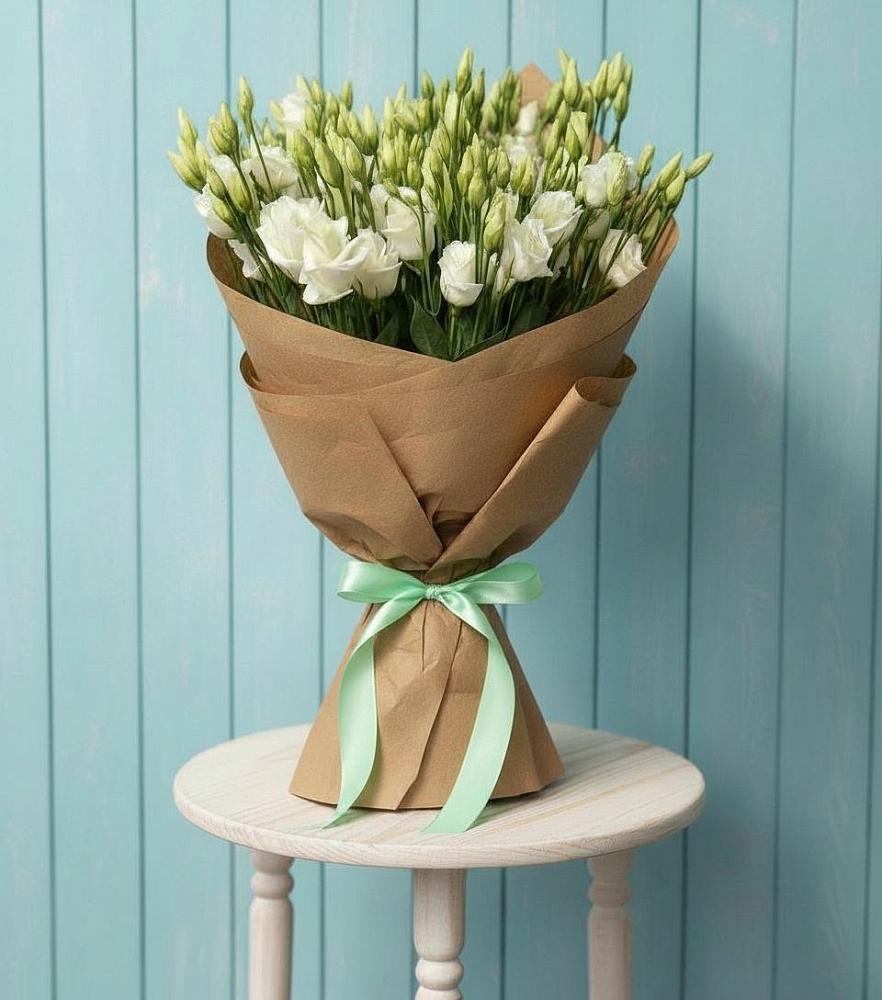 Букет цветов из: Лизиантусы в Костромской