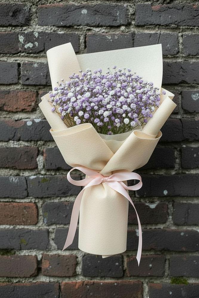 Букет цветов из: Гипсофила в Костромской