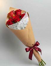 Букет цветов из:  Розы в Костромской