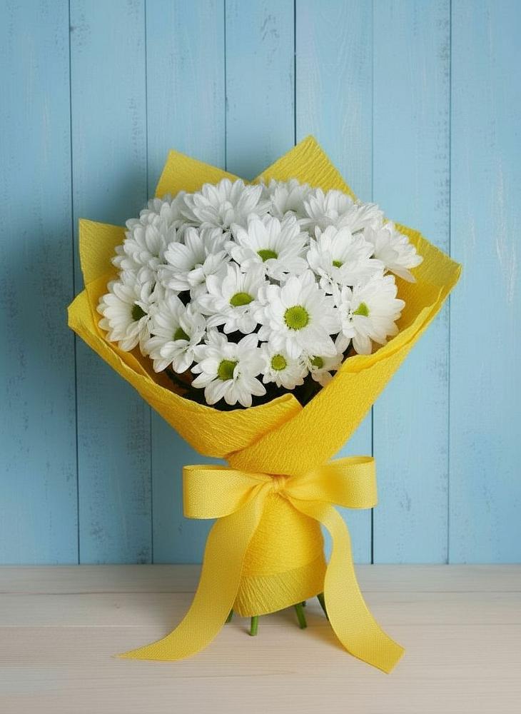 Букет цветов из: Хризантемы в Костромской