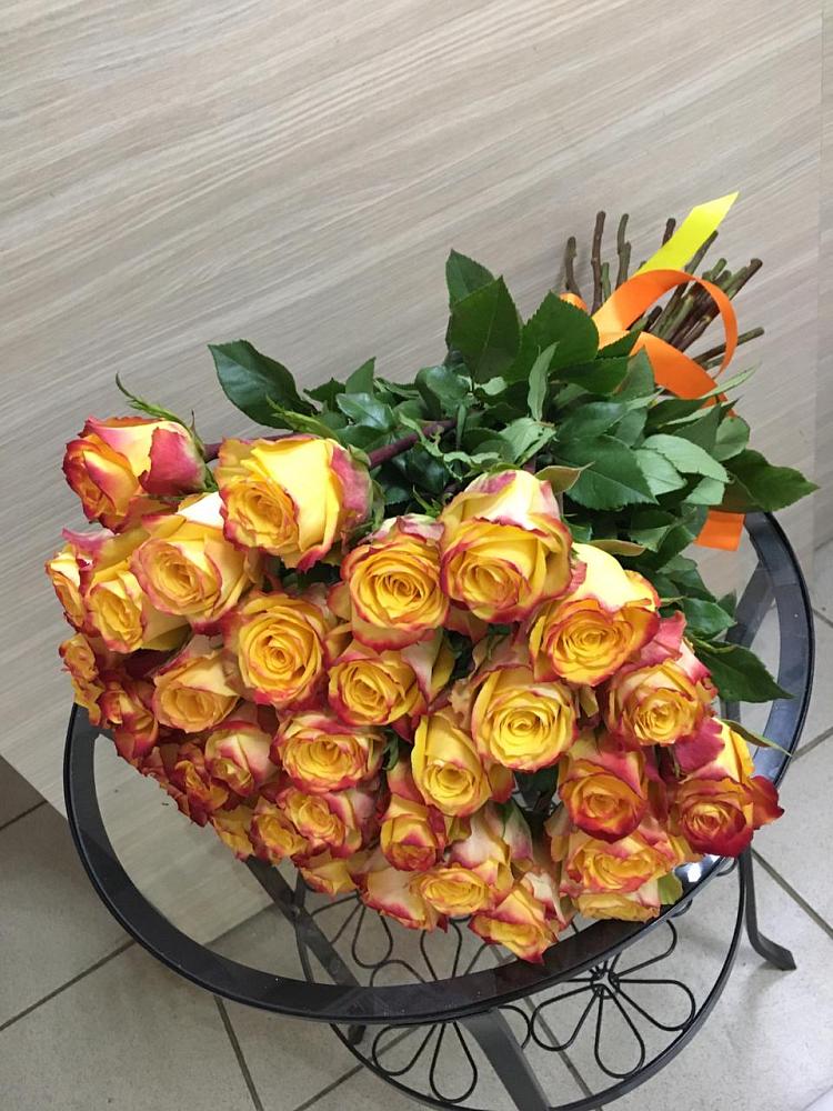 Букет Желтые розы в Костромской