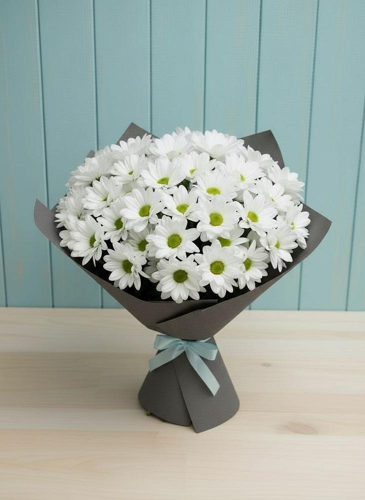 Букет цветов из: Хризантемы в Костромской