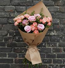 Букет цветов из:  Розы в Костромской