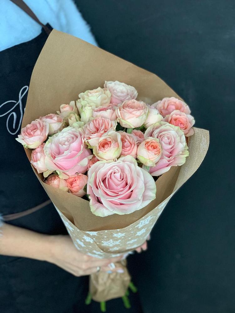 Букет цветов из: Хризантемы и Розы в Костромской