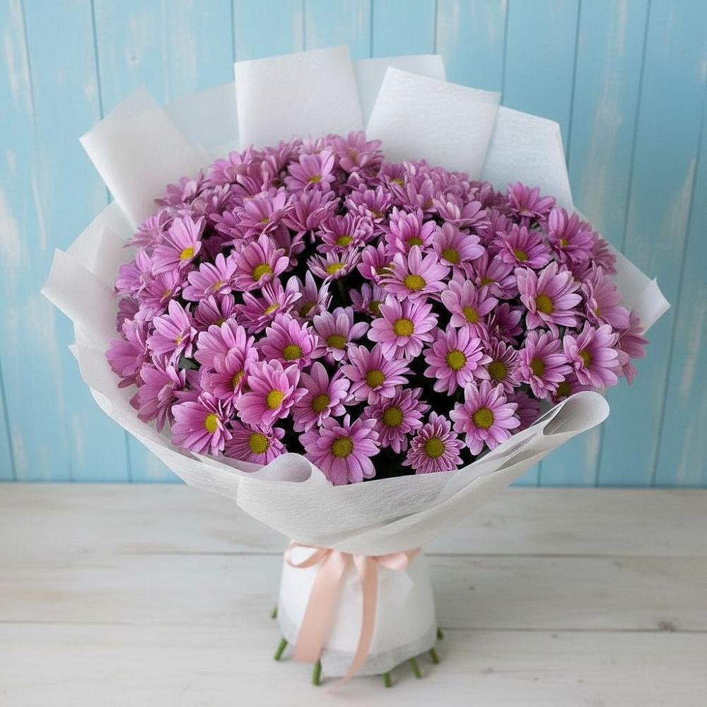 Букет цветов из: Хризантемы в Костромской