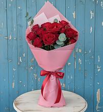 Букет цветов из:  Розы в Костромской
