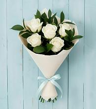 Букет цветов из:  Розы в Костромской