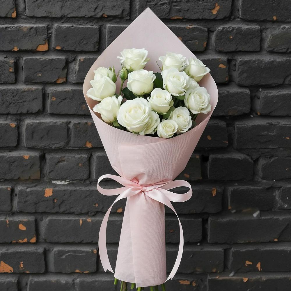 Букет цветов из: Розы в Костромской