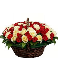 Премиум букет из: Розы #REPLACE_PRED# Костромской